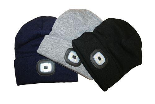 Muts met led koplamp 80 Lumen, Fietsen en Brommers, Fietsaccessoires | Fietskleding, Nieuw, Verzenden