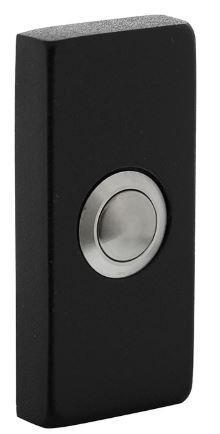 Intersteel Beldrukker rechthoekig verdekt 65x30x10mm RVS/Mat, Doe-het-zelf en Verbouw, Hang- en Sluitwerk, Nieuw, Ophalen of Verzenden