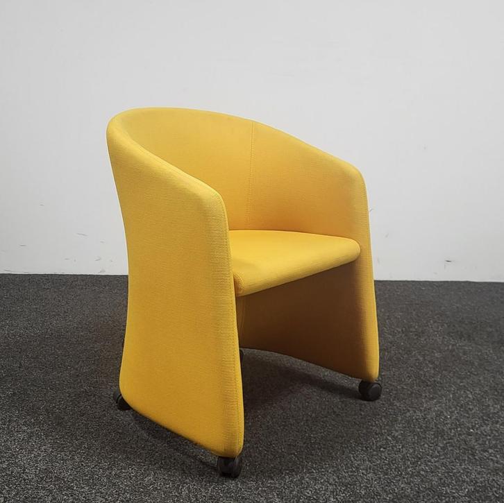 Markant Fauteuil - Geel, Huis en Inrichting, Stoelen, Gebruikt, Ophalen of Verzenden