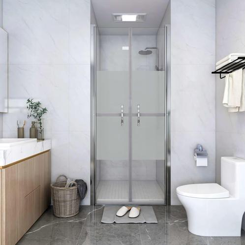 vidaXL Douchedeur 91x190 cm ESG halfmat, Doe-het-zelf en Verbouw, Sanitair, Nieuw, Verzenden