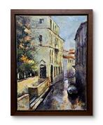 Europese school (XX) - Canal veneciano, Antiek en Kunst
