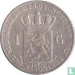 Nederland 1 gulden 1865, Postzegels en Munten, Munten | Nederland, Verzenden, Losse munt, Goud