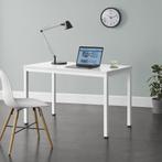 Bureau laptoptafel 120x60x75 cm Odense wit, Huis en Inrichting, Bureaus, Nieuw, Verzenden
