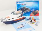Playmobil 5205 Luxe jacht + 5536 RC onderwatermotor, Ophalen of Verzenden, Gebruikt