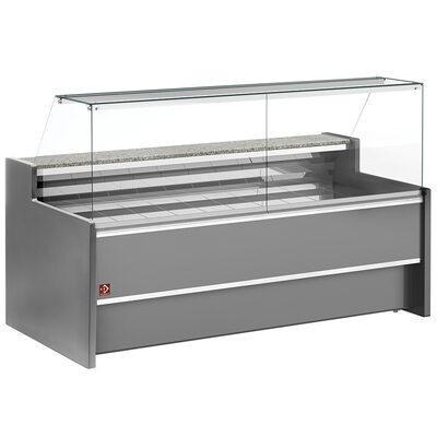Geventileerde gekoelde vitrinetoonbank- met recht frontglas, Zakelijke goederen, Horeca | Keukenapparatuur, Nieuw in verpakking
