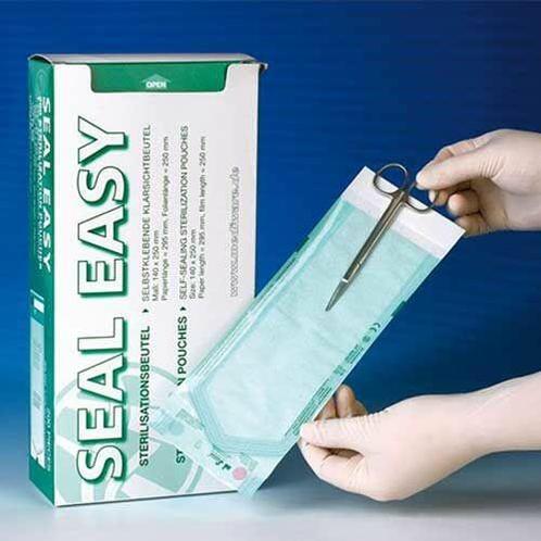 Seal-Easy zelfsluitende autoclaafzakjes - 140 x 260 mm - 200, Diversen, Verpleegmiddelen, Nieuw, Verzenden