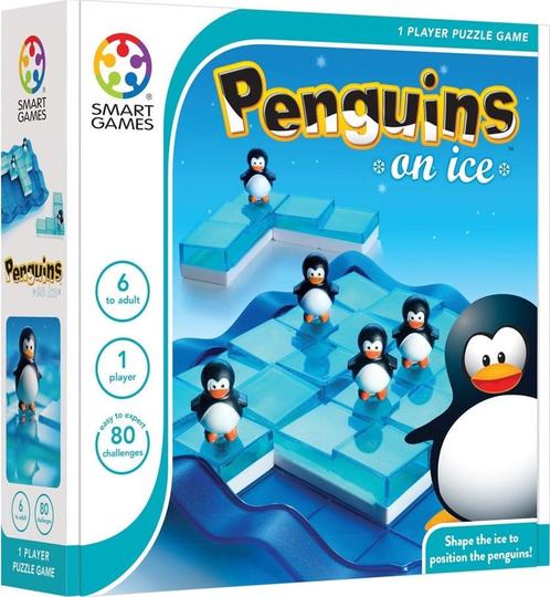 Penguins On Ice | Smart Games - Puzzels, Hobby en Vrije tijd, Denksport en Puzzels, Nieuw, Verzenden