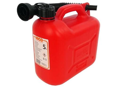 Jerrycan - 5 liter - Met schenktuit, Doe-het-zelf en Verbouw, Overige Doe-het-zelf en Verbouw, Nieuw, Ophalen of Verzenden