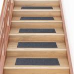 vidaXL Trapmatten zelfklevend 30 st 76x20 cm rechthoekig, Doe-het-zelf en Verbouw, Ladders en Trappen, Verzenden, Nieuw