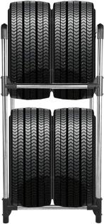 Bandenopslag 2 Niveaus | Staal | Tweedekansje | OP=OP, Auto diversen, Aanhangers en Bagagewagens, Ophalen of Verzenden, Nieuw