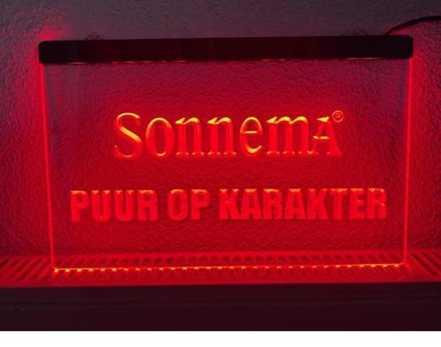 Sonnema neon bord lamp LED verlichting reclame lichtbak bier, Verzamelen, Merken en Reclamevoorwerpen, Nieuw, Verzenden