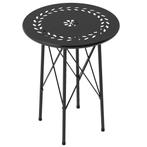 TRUUSK Tuintafel Ø40 X 50cm, Weerbestendige Balkontafel Van, Tuin en Terras, Verzenden, Nieuw