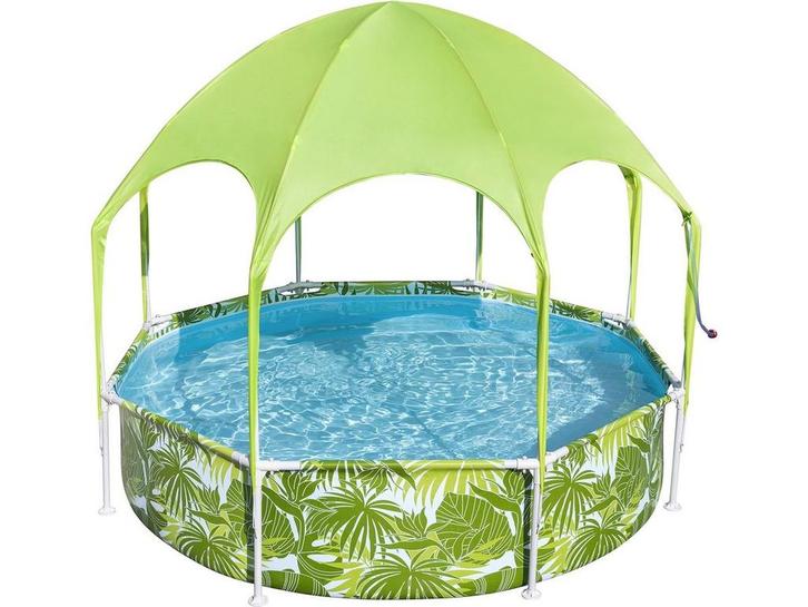 Bestway Splash-in-Shade - Rond Opzetzwembad - UV Careful, Huis en Inrichting, Woonaccessoires | Overige, Zo goed als nieuw, Verzenden