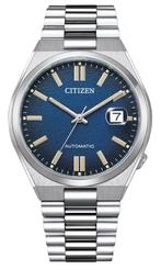 Citizen Tsuyosa NJ0151-88L automatisch horloge 40 mm, Nieuw, Staal, Citizen, Polshorloge