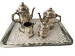 Claridge England - Koffie- en theeservies (5) - Verzilverd -