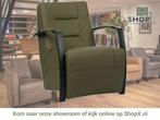 Leren fauteuil Magnificent - Toledo Olive (olijf/goen), Huis en Inrichting, Fauteuils, Nieuw, Ophalen of Verzenden, 50 tot 75 cm