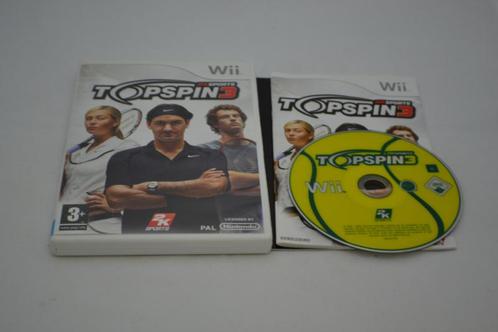 Topspin 3 (Wii UKV CIB), Spelcomputers en Games, Games | Nintendo Wii, Zo goed als nieuw, Verzenden