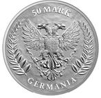 Polen. 2022 10 oz 50 Mark Germania Silver Coin BU (In, Postzegels en Munten