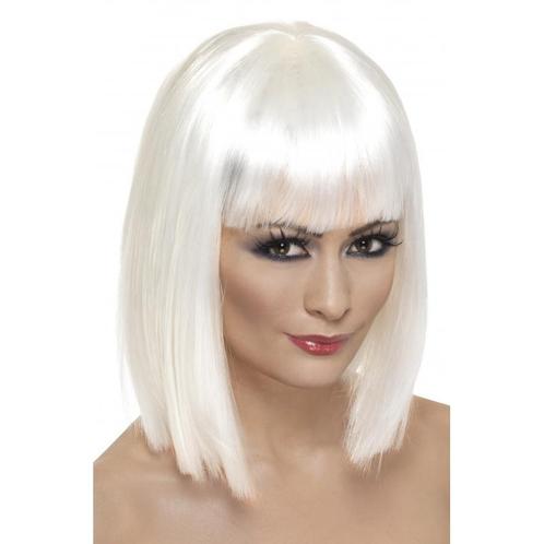 Blonde pruik met ponny voor dames - Damespruiken, Hobby en Vrije tijd, Feestartikelen, Verzenden
