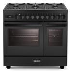 Elba EX 966T MAA 90cm antraciet gasfornuis2649, Ophalen of Verzenden, Nieuw