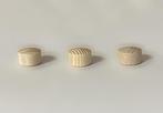 Set van 30 houten knopjes, buttons (10x15 mm, grenenhout), Doe-het-zelf en Verbouw, Ophalen of Verzenden, Nieuw