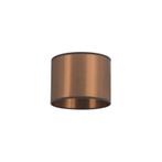 Kunststof lampenkap koper rond 20/20/15, Huis en Inrichting, Lampen | Lampenkappen, Overige kleuren, Nieuw, Minder dan 25 cm, Modern