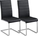 2dekans | 2 Eetkamerstoelen / stoel - Vegas - Kunstleer -, Huis en Inrichting, Stoelen, Ophalen of Verzenden, Zo goed als nieuw