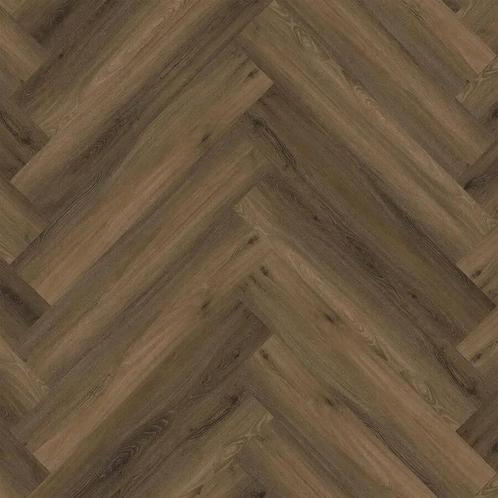 Ambiant Spigato Click Warm Brown PVC, Huis en Inrichting, Stoffering | Vloerbedekking, Overige typen, Bruin, Nieuw, Ophalen of Verzenden