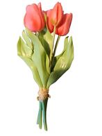 Tulpen Real Touch Cerise Luxe Siliconen Latex Bundel 5 stuks, Ophalen of Verzenden, Nieuw