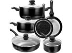 CeraFusion Keramische Pannenset 10-delig - Set met, Verzenden, Nieuw