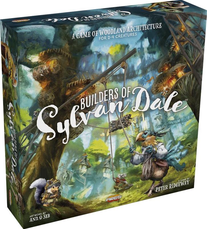 Builders of Sylvan Dale - Board game | Ares Games -, Hobby en Vrije tijd, Gezelschapsspellen | Bordspellen, Nieuw, Verzenden
