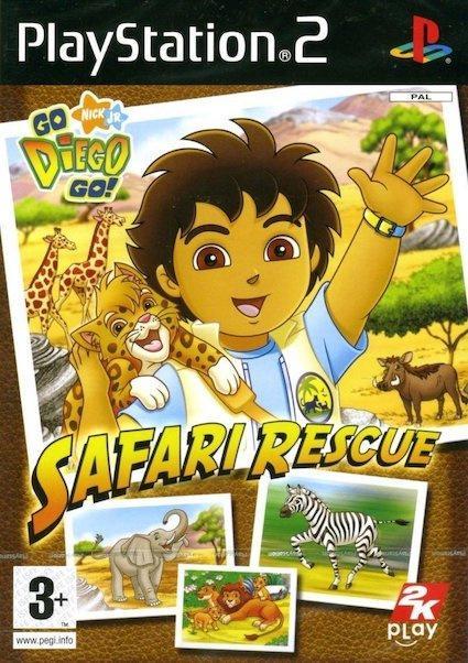 Go Diego Go! Safari Avontuur (PS2 Games), Spelcomputers en Games, Games | Sony PlayStation 2, Zo goed als nieuw, Ophalen of Verzenden