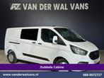 Ford Transit Custom | 2.0 TDCI 130pk L2H1 Dubbele Cabine, Gebruikt, Euro 6, Wit, Dealer onderhouden