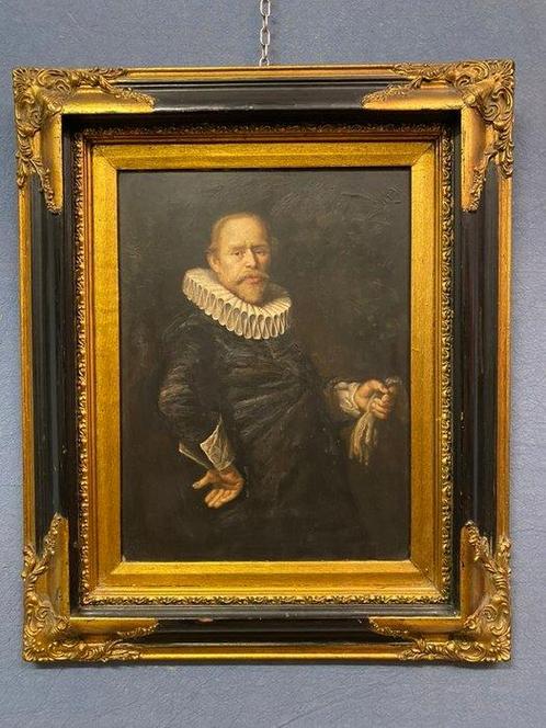 Scuola europea (XX), da Anthony van Dyck - Portrait of a, Antiek en Kunst, Kunst | Schilderijen | Klassiek