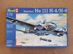 Revell 04315 Heinkel He 111 H-4/H-6 1:72, Hobby en Vrije tijd, Modelbouw | Vliegtuigen en Helikopters, Verzenden, Nieuw, Revell