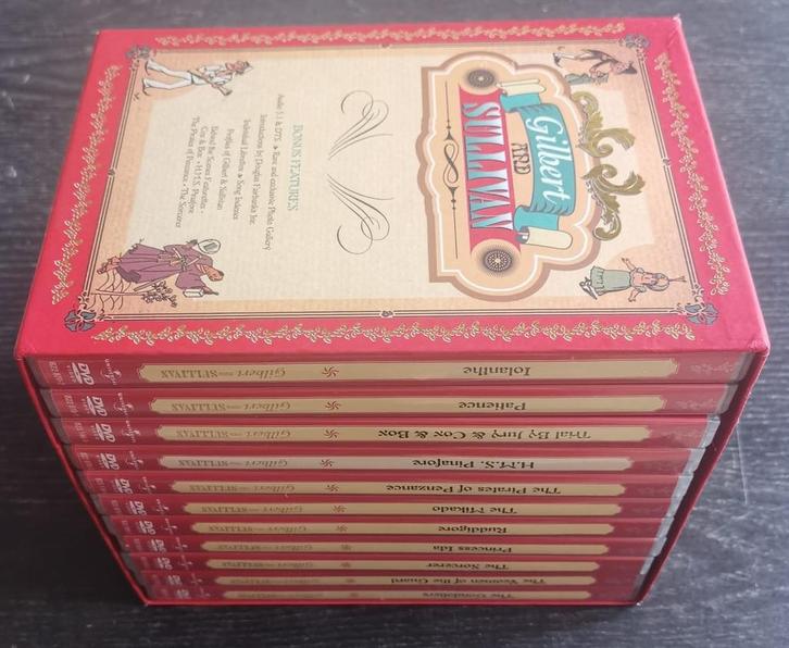 Gilbert and Sullivan 11 Operas -      Gratis verzenden, Cd's en Dvd's, Dvd's | Tv en Series, Zo goed als nieuw, Boxset, Overige genres