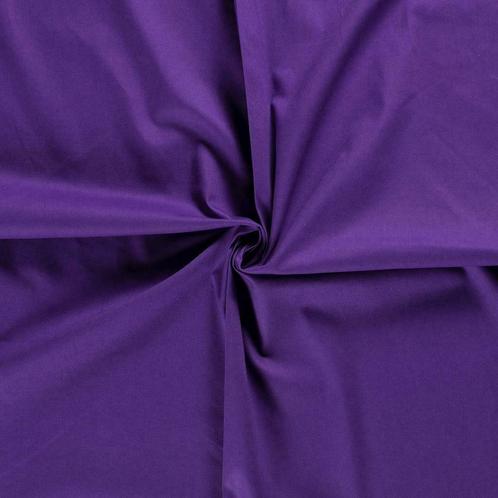 Actie! - Canvas stof paars - Katoenen stof - 30 meter op rol, Hobby en Vrije tijd, Stoffen en Lappen, 120 cm of meer, 200 cm of meer