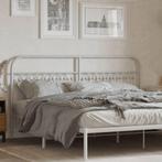 vidaXL Hoofdbord 180 cm metaal wit, Huis en Inrichting, Slaapkamer | Bedden, Verzenden, Nieuw, Wit, Metaal