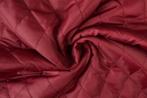 10 meter gewatteerde voering - Bordeaux rood, 120 cm of meer, Ophalen of Verzenden, Polyester, Rood