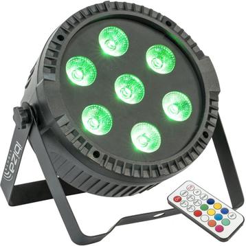 Ibiza Thinpar 7x6-RGBW Extra Platte Par Projector 7x 6W beschikbaar voor biedingen