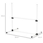 Agility Hurdle Set Slalompalen Hondentrainingsset 4 X Horden