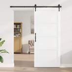 vidaXL Interne Deur ORKDALWit 93x211x4 cm Massief Houten, Doe-het-zelf en Verbouw, Deuren en Horren, Verzenden, Nieuw