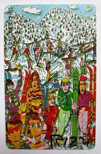 James Rizzi (1950-2011) - Come Ski with Me, Antiek en Kunst