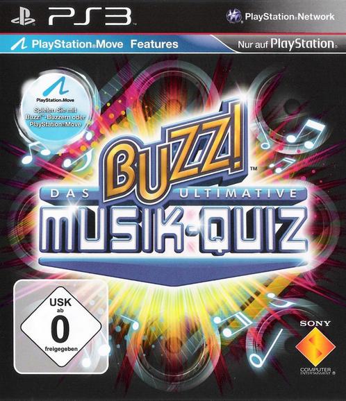 Buzz! The Ultimate Music Quiz-Duits (PlayStation 3) Gebruikt, Spelcomputers en Games, Games | Sony PlayStation 3, Zo goed als nieuw