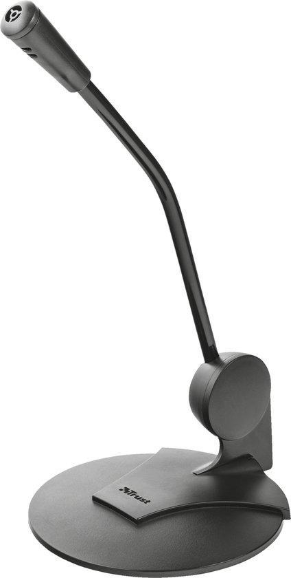 Trust Primo - Bureau Microfoon - Zwart (Geluid & Microfoons), Muziek en Instrumenten, Microfoons, Nieuw, Verzenden