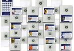 Wereld. Collezione completa di contenitore e regesto storico, Postzegels en Munten, Munten | Europa | Niet-Euromunten