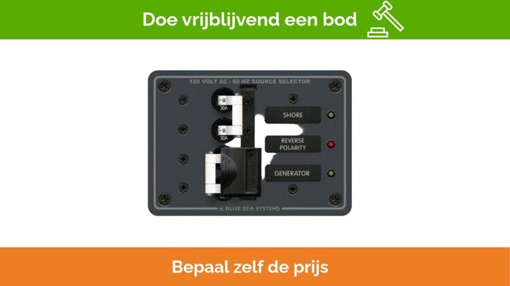 Bieden: Blue Sea 120V 30 Amp source selector |, Watersport en Boten, Bootonderdelen, Elektra en Verlichting, Nieuw, Zeilboot of Motorboot
