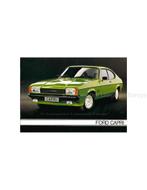 1976 FORD CAPRI BROCHURE NEDERLANDS, Boeken, Auto's | Folders en Tijdschriften, Nieuw, Author, Ford