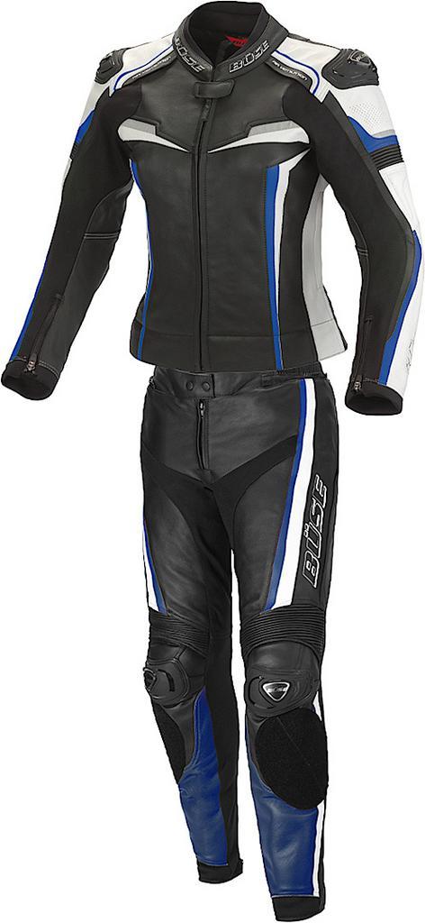 Büse Mille Dames Zwart Blauw 2-Delig Motorpak, Motoren, Kleding | Motorkleding, Dames, Nieuw met kaartje, Combipak, Verzenden