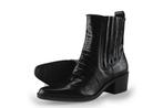 Tamaris Cowboy laarzen in maat 42 Zwart | 10% extra korting, Kleding | Dames, Schoenen, Tamaris, Verzenden, Zwart, Zo goed als nieuw